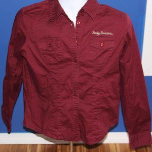 Woman's Long sleeve button down Harley-Davidson sh
